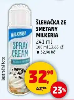 Penny Market Šlehačka ze smetany Milkeria nabídka