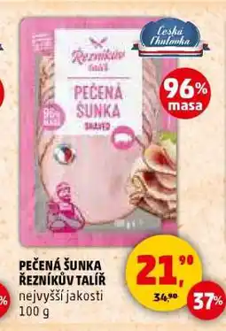 Penny Market Pečená šunka Řezníkův talíř nabídka