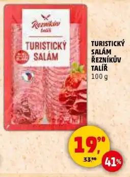 Penny Market TURISTICKÝ SALÁM ŘEZNÍKŮV TALÍŘ nabídka
