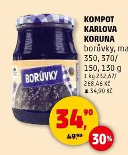 Penny Market KOMPOT KARLOVA KORUNA nabídka