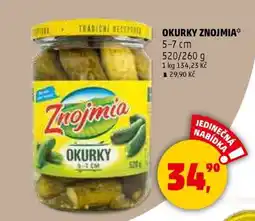 Penny Market Okurky Znojmia nabídka