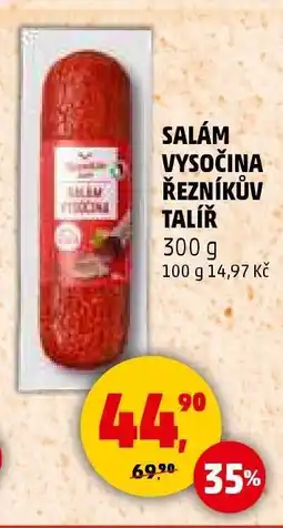 Penny Market SALÁM VYSOČINA ŘEZNÍKŮV TALÍŘ nabídka
