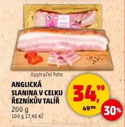 Penny Market ANGLICKÁ SLANINA V CELKU ŘEZNÍKŮV TALÍŘ nabídka