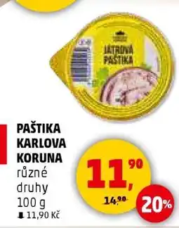 Penny Market PAŠTIKA KARLOVA KORUNA nabídka