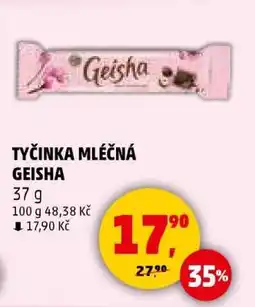 Penny Market TYČINKA MLÉČNÁ GEISHA nabídka