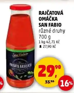 Penny Market RAJČATOVÁ OMÁČKA SAN FABIO nabídka