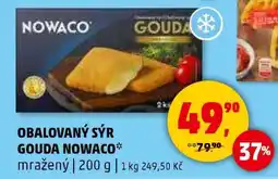 Penny Market OBALOVANÝ SÝR GOUDA NOWACO nabídka