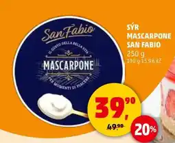 Penny Market SÝR MASCARPONE SAN FABIO nabídka
