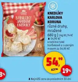 Penny Market KNEDLÍKY KARLOVA KORUNA nabídka