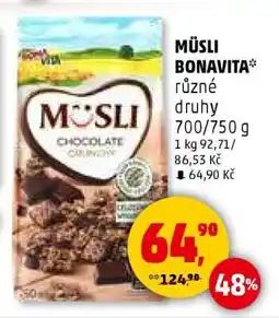 Penny Market Müsli Bonavita nabídka