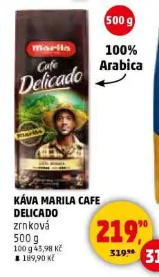 Penny Market KÁVA MARILA CAFE DELICADO nabídka