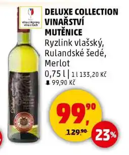 Penny Market DELUXE COLLECTION VINAŘSTVÍ MUTĚNICE nabídka