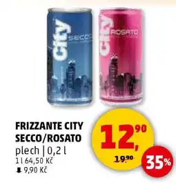 Penny Market FRIZZANTE CITY SECCO/ ROSATO nabídka