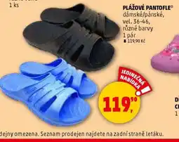 Penny Market Plážové pantofle nabídka