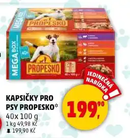 Penny Market KAPSIČKY PRO PSY PROPESKO nabídka