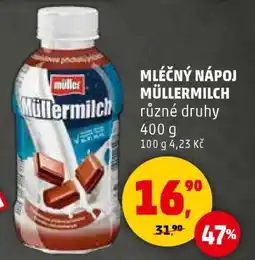 Penny Market MLÉČNÝ NÁPOJ MÜLLERMILCH nabídka