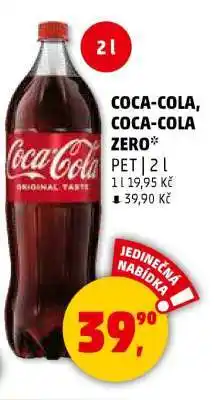 Penny Market COCA-COLA, COCA-COLA ZERO nabídka