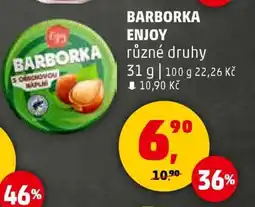 Penny Market BARBORKA ENJOY různé druhy nabídka