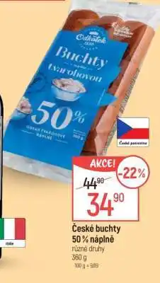 Globus České buchty 50 % náplně nabídka