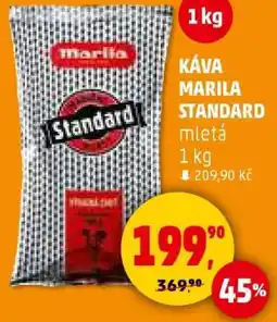 Penny Market KÁVA MARILA STANDARD nabídka
