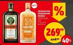 Penny Market Jägermeister, Jägermeister Orange nabídka