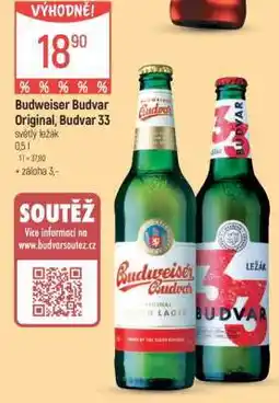 Globus Budweiser Budvar Original Budvar 33 nabídka