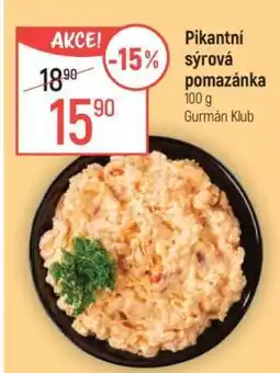 Globus Pikantní sýrová pomazánka nabídka