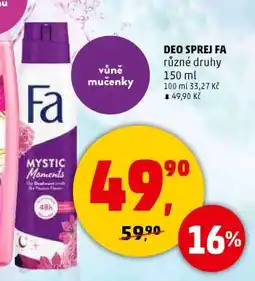 Penny Market DEO SPREJ FA nabídka