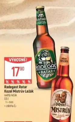 Globus RADEGAST RATAR/ KOZEL MISTRŮV LEŽÁK nabídka