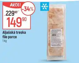 Globus Aljašská treska filé porce nabídka