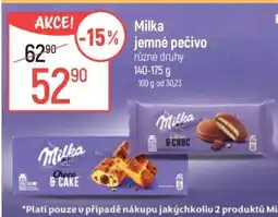 Globus MILKA Jemné pečivo nabídka