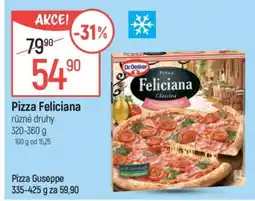 Globus Pizza Feliciana nabídka
