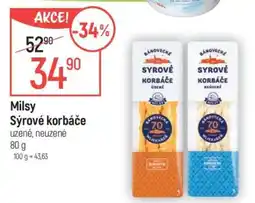 Globus Milsy Sýrové korbáče nabídka
