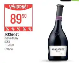 Globus JP. Chenet nabídka