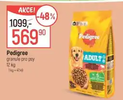 Globus Pedigree granule pro psy 12 kg nabídka