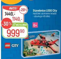 Globus Stavebnice LEGO City nabídka