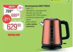 Globus Varná konvice SWK 1752CO nabídka