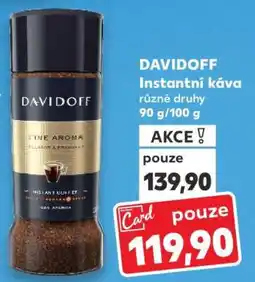 Kaufland Davidoff instantní káva nabídka