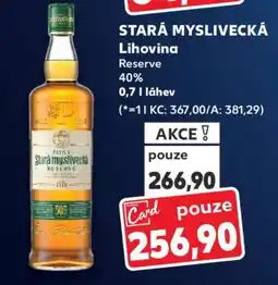 Kaufland Stará myslivecká nabídka