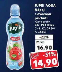 Kaufland Jupík Aqua nabídka