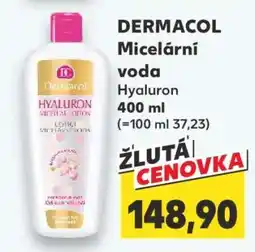 Kaufland DERMACOL Micelární voda Hyaluron nabídka