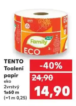 Kaufland Tento toaletní papír nabídka