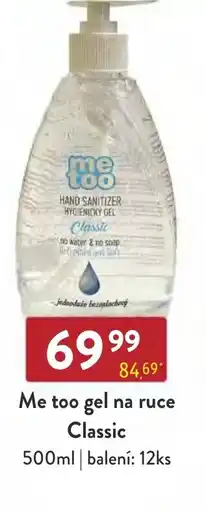 Astur&Qanto Me too gel na ruce Classic nabídka