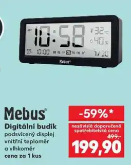 Kaufland Mebus Digitální budík nabídka