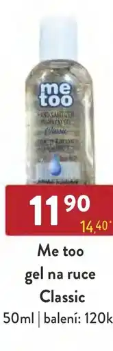Astur&Qanto Me too gel na ruce Classic nabídka