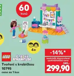 Kaufland LEGO Gabby's Dollhouse Tvoření s krabičkou 10795 nabídka