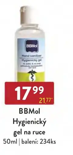 Astur&Qanto BBMol Hygienický gel na ruce nabídka