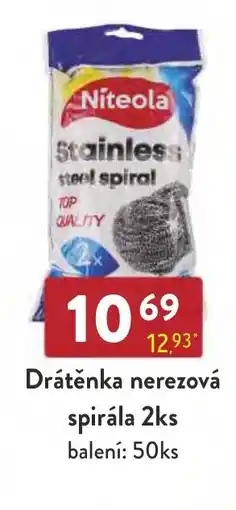 Astur&Qanto Drátěnka nerezová spirála nabídka
