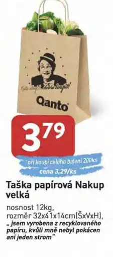 Astur&Qanto Taška papírová Nakup velká nabídka