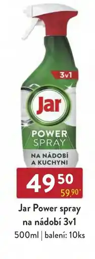 Jar Power spray na nádobí 3v1